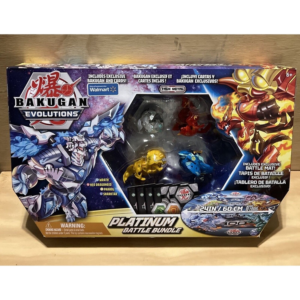 Bakugan Evolutions Platinum Battle Bundle Sealed